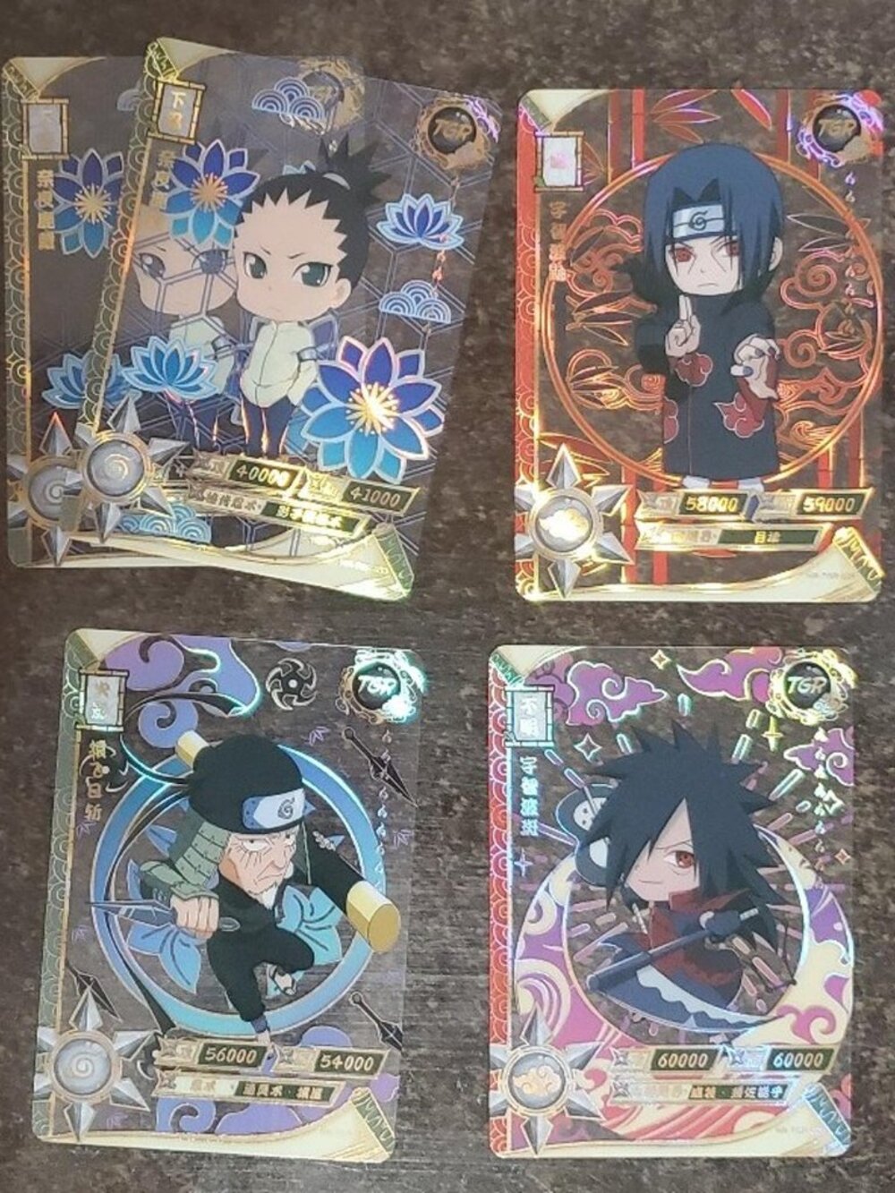 Official Naruto TCG Bundle Lot TGR All Mint Pack Fresh